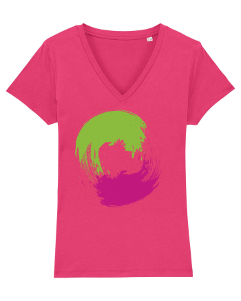 Color Wheel - green&purple Raspberry