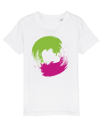 Color Wheel - green&purple White