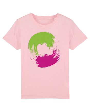 Color Wheel - green&purple Cotton Pink