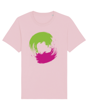 Color Wheel - green&purple Cotton Pink