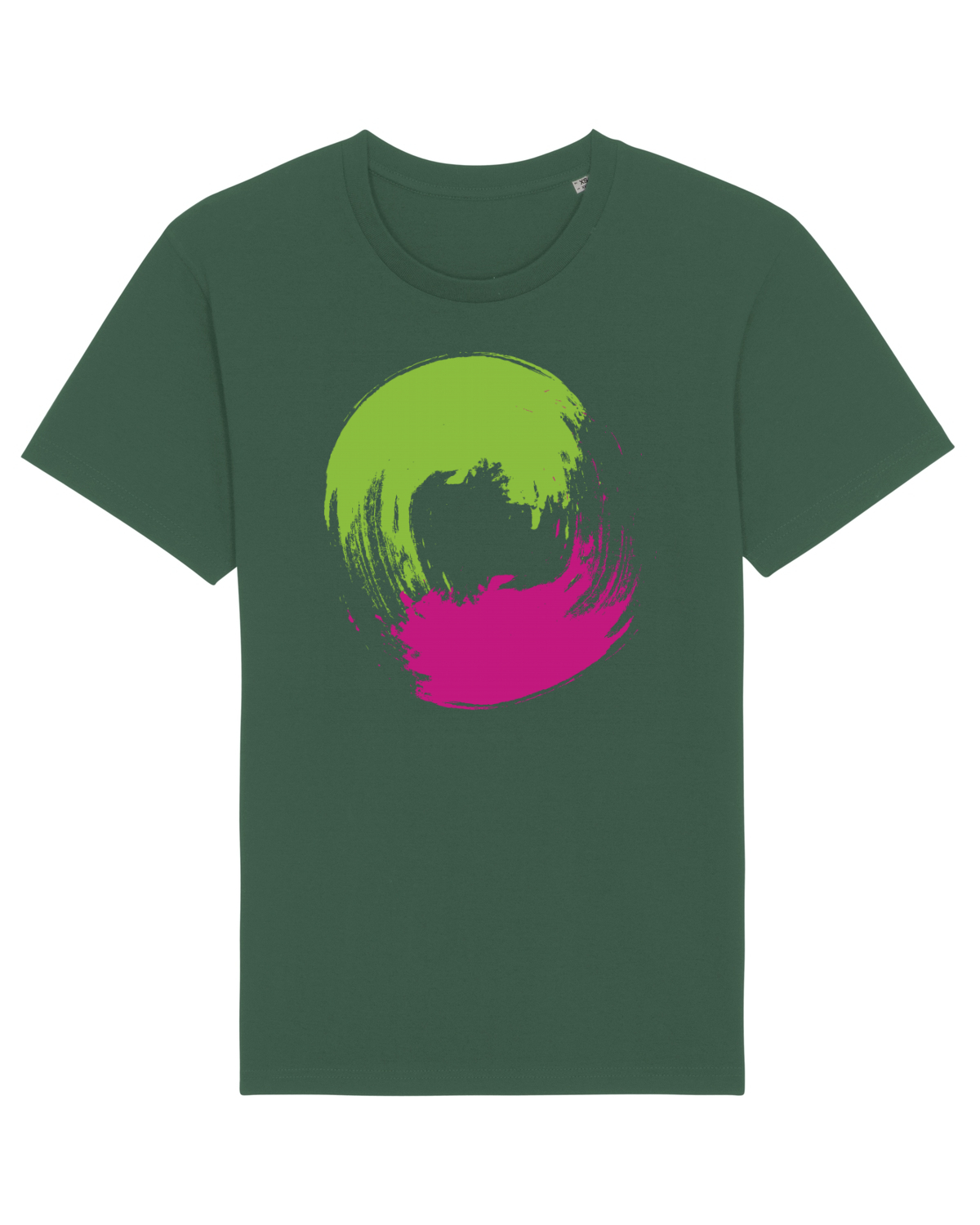 Tricou mânecă scurtă Unisex Rocker Bottle Green