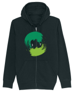 Color Wheel - green&green Hanorac cu fermoar Unisex Connector