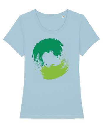 Color Wheel - green&green Sky Blue