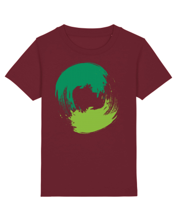 Color Wheel - green&green Burgundy