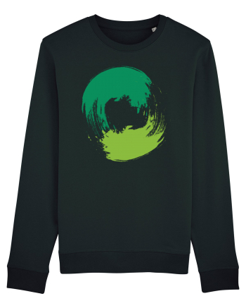 Color Wheel - green&green Black