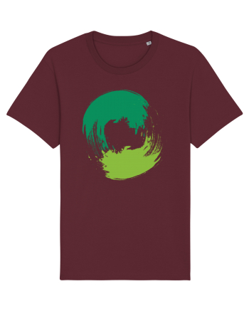 Color Wheel - green&green Burgundy