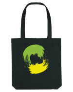 Color Wheel - green&yellow Sacoșă textilă