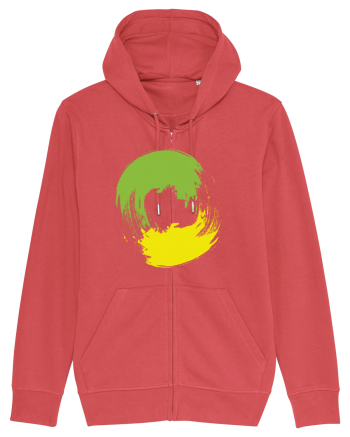 Color Wheel - green&yellow Carmine Red