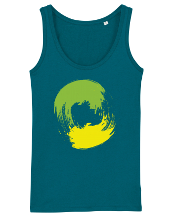 Color Wheel - green&yellow Ocean Depth