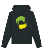Color Wheel - green&yellow Hanorac Unisex Drummer