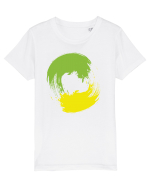 Color Wheel - green&yellow Tricou mânecă scurtă  Copii Mini Creator