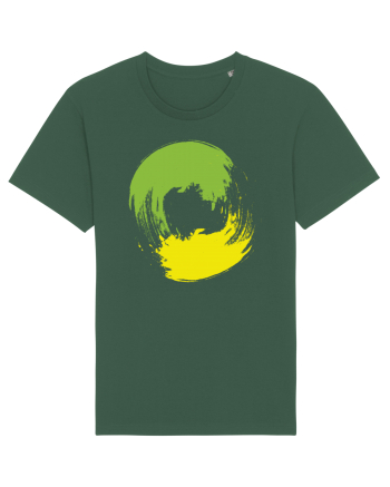 Color Wheel - green&yellow Bottle Green