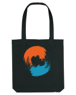 Color Wheel - orange&blue Sacoșă textilă