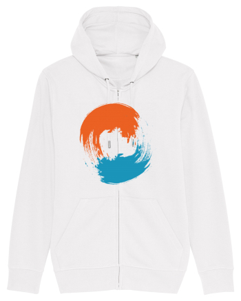Color Wheel - orange&blue White