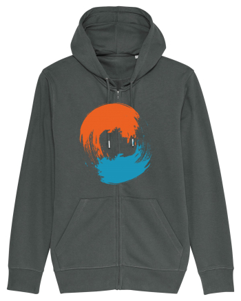 Color Wheel - orange&blue Anthracite