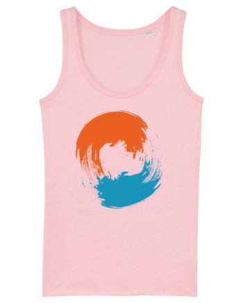 Color Wheel - orange&blue Cotton Pink