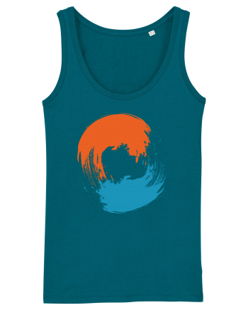 Color Wheel - orange&blue Ocean Depth