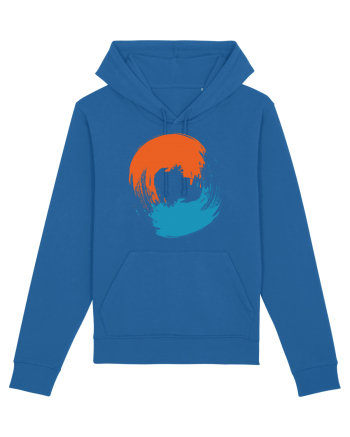 Color Wheel - orange&blue Royal Blue