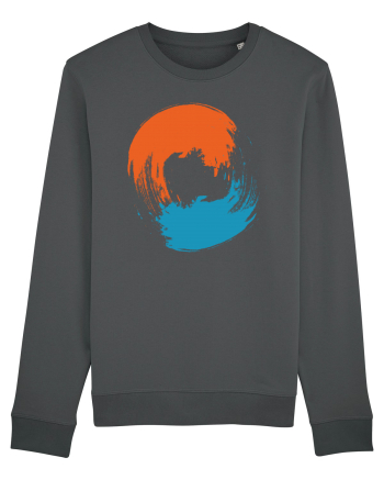 Color Wheel - orange&blue Anthracite