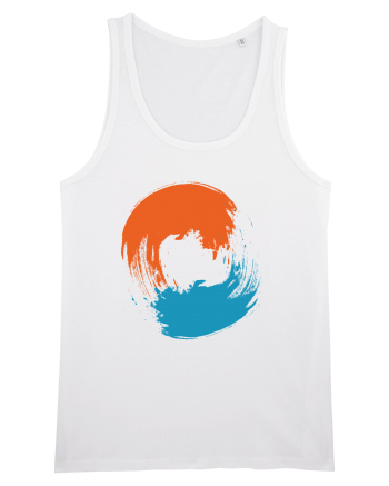 Color Wheel - orange&blue White
