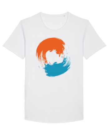 Color Wheel - orange&blue White