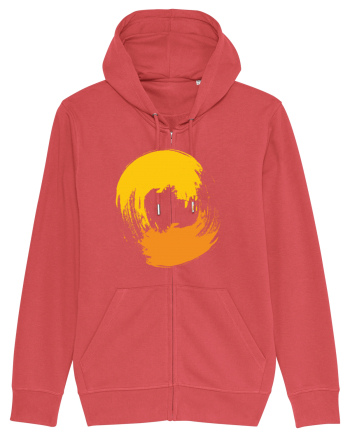 Color Wheel - orange&orange Carmine Red