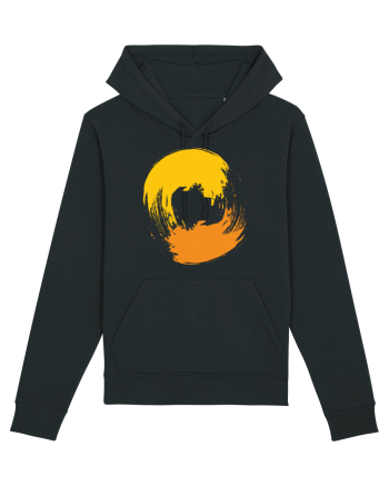 Color Wheel - orange&orange Black