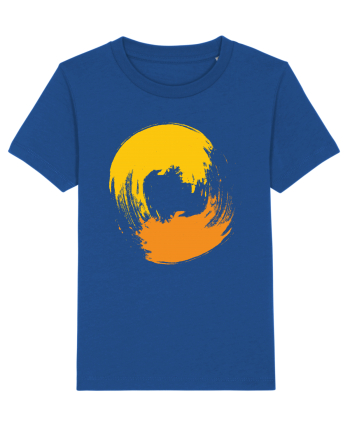Color Wheel - orange&orange Majorelle Blue