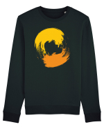 Color Wheel - orange&orange Bluză mânecă lungă Unisex Rise