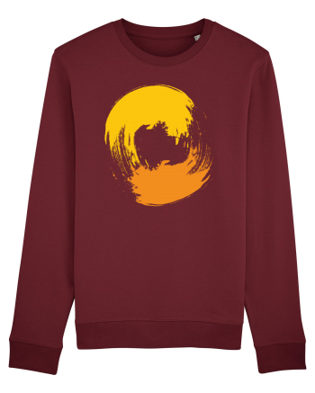 Color Wheel - orange&orange Burgundy