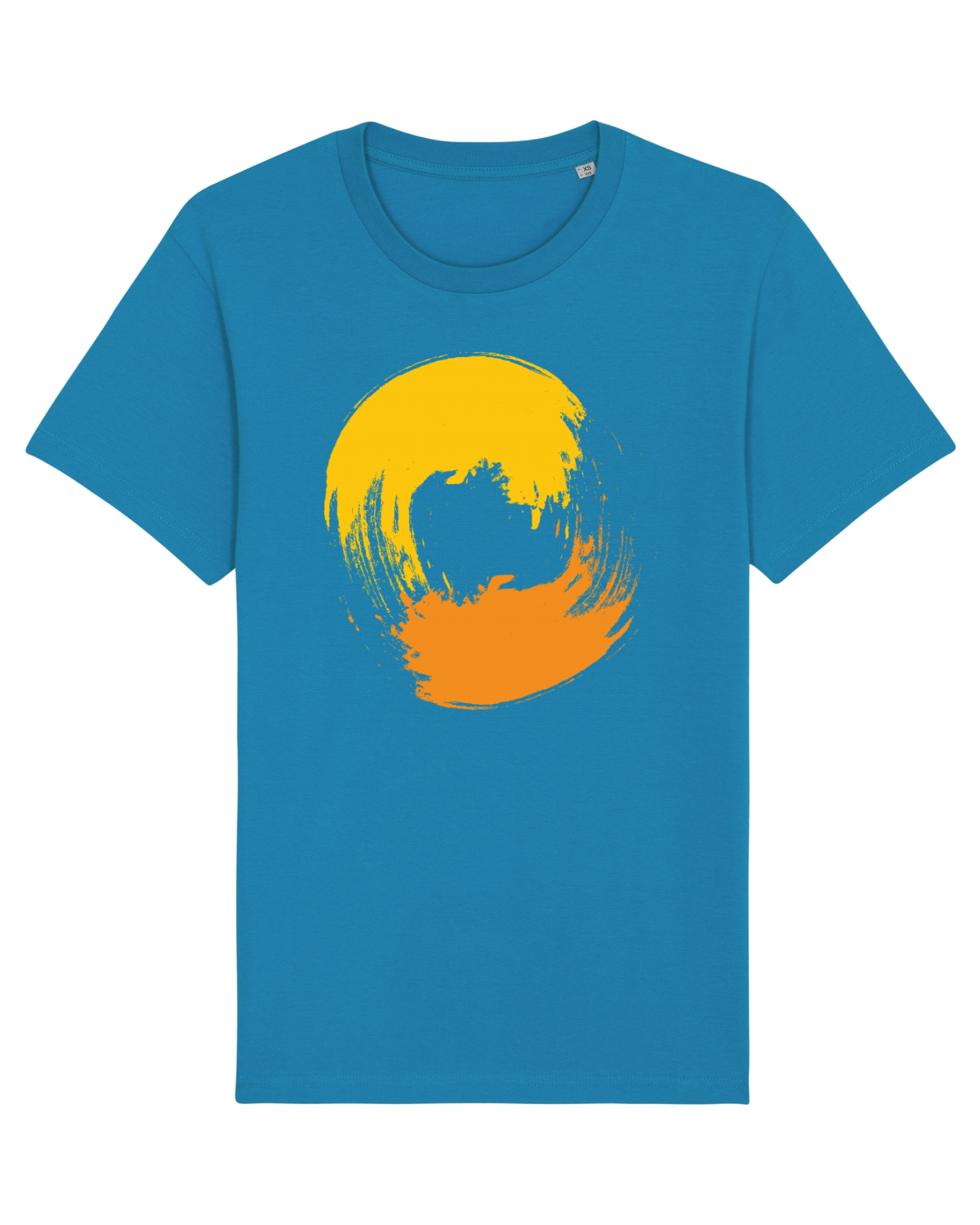 Tricou mânecă scurtă Unisex Rocker Azur