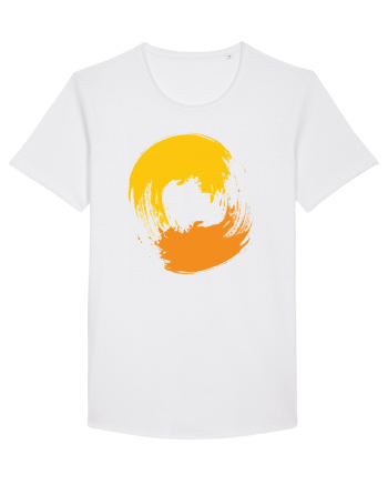 Color Wheel - orange&orange White