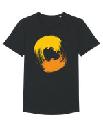 Color Wheel - orange&orange Tricou mânecă scurtă guler larg Bărbat Skater