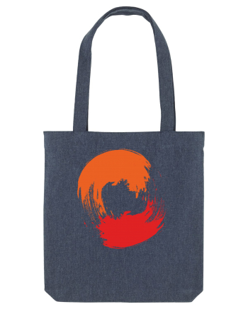 Color Wheel - orange&red 2 Midnight Blue