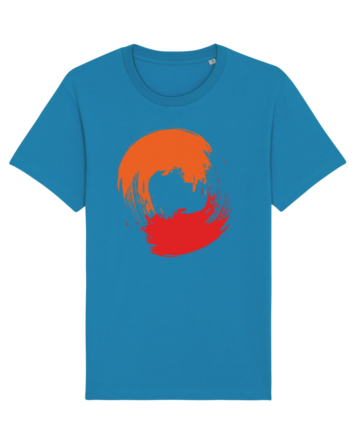 Tricou mânecă scurtă Unisex Rocker Azur