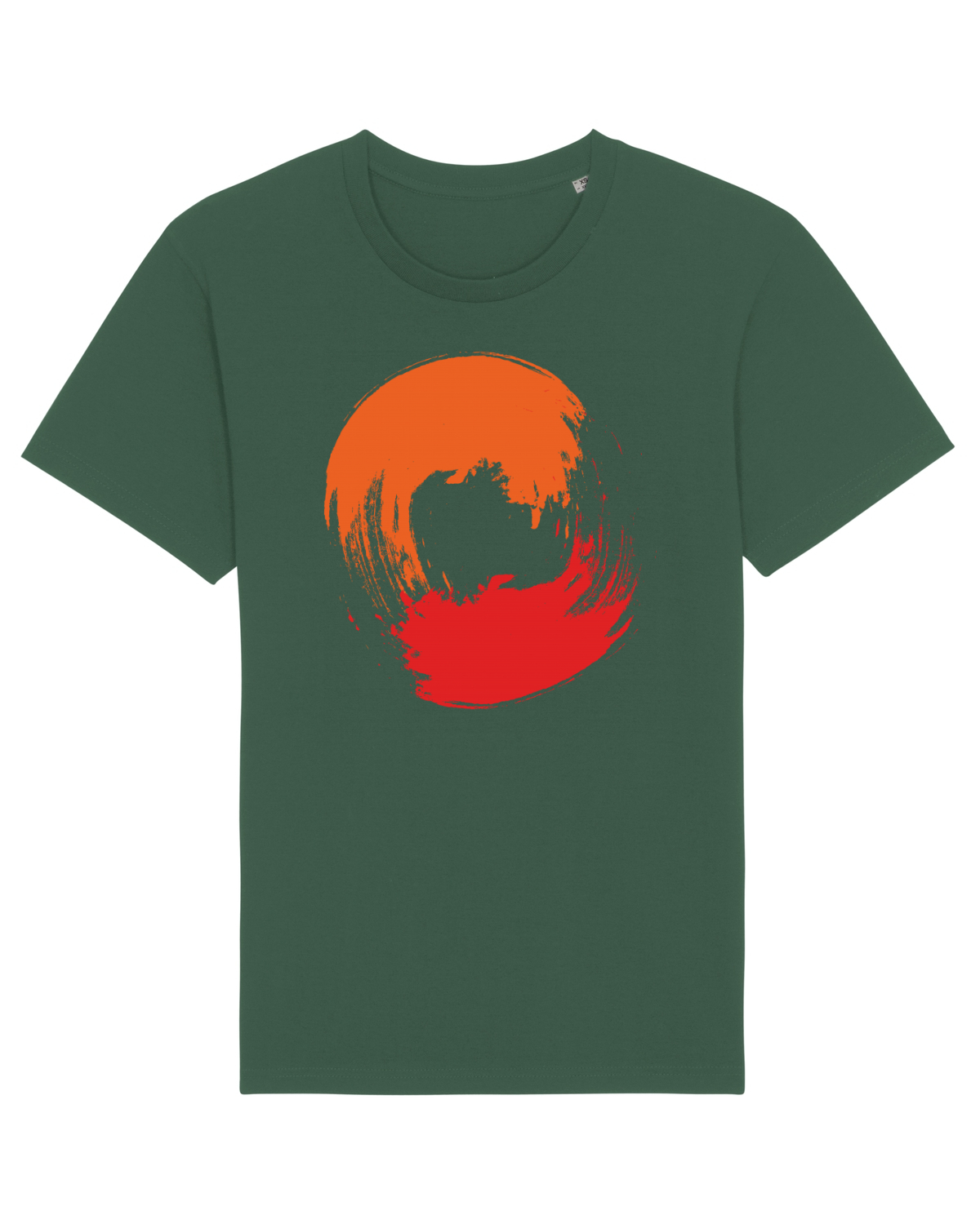 Tricou mânecă scurtă Unisex Rocker Bottle Green