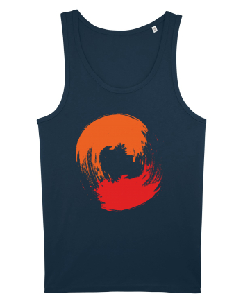 Color Wheel - orange&red 2 Navy