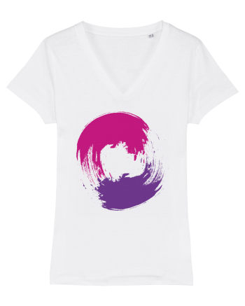 Color Wheel - violet&purple White
