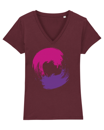 Color Wheel - violet&purple Burgundy