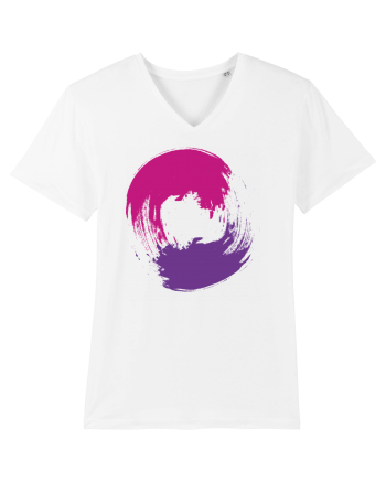 Color Wheel - violet&purple White