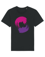 Color Wheel - violet&purple Tricou mânecă scurtă Unisex Rocker