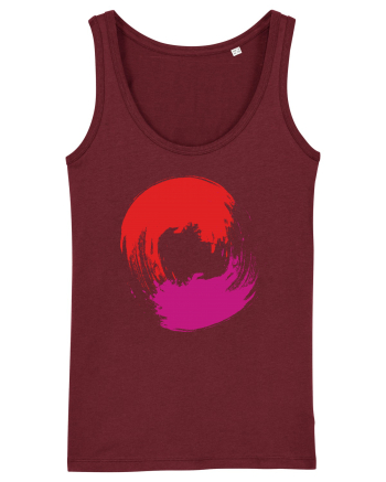 Color Wheel - red&purple Burgundy