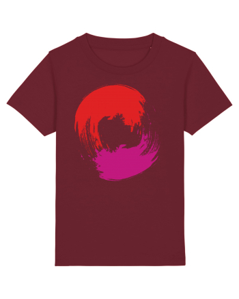 Color Wheel - red&purple Burgundy