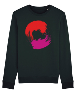 Color Wheel - red&purple Bluză mânecă lungă Unisex Rise