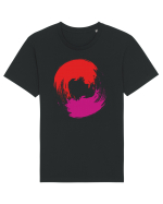 Color Wheel - red&purple Tricou mânecă scurtă Unisex Rocker