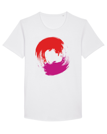 Color Wheel - red&purple White