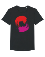 Color Wheel - red&purple Tricou mânecă scurtă guler larg Bărbat Skater