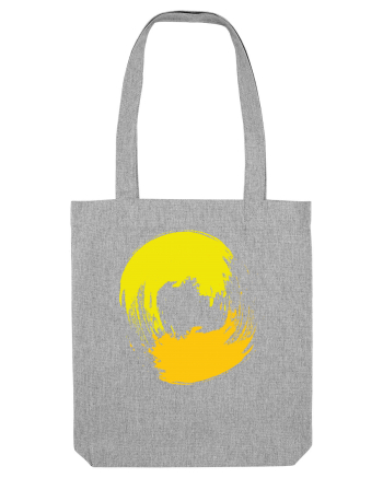 Color Wheel - yellow&orange Heather Grey
