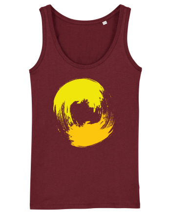 Color Wheel - yellow&orange Burgundy