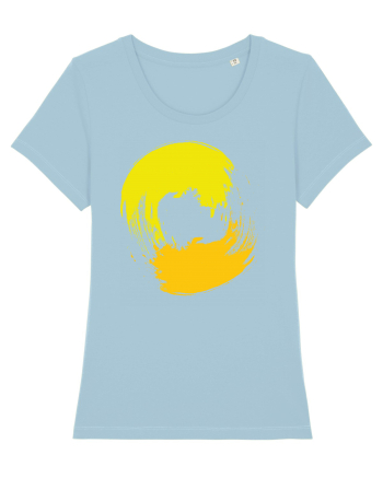 Color Wheel - yellow&orange Sky Blue